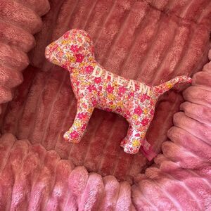 PINK Victoria's Secret Floral Plush Dog